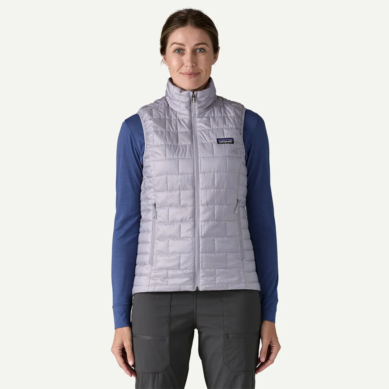 Patagonia Womens Nano Puff Vest Permafrost Purple - Image 2