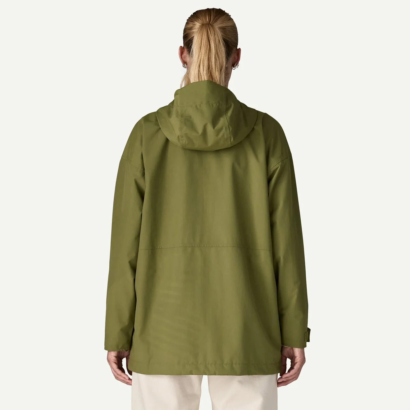 Patagonia Womens Outdoor Everyday Rain Jacket Caper Green - Image 4