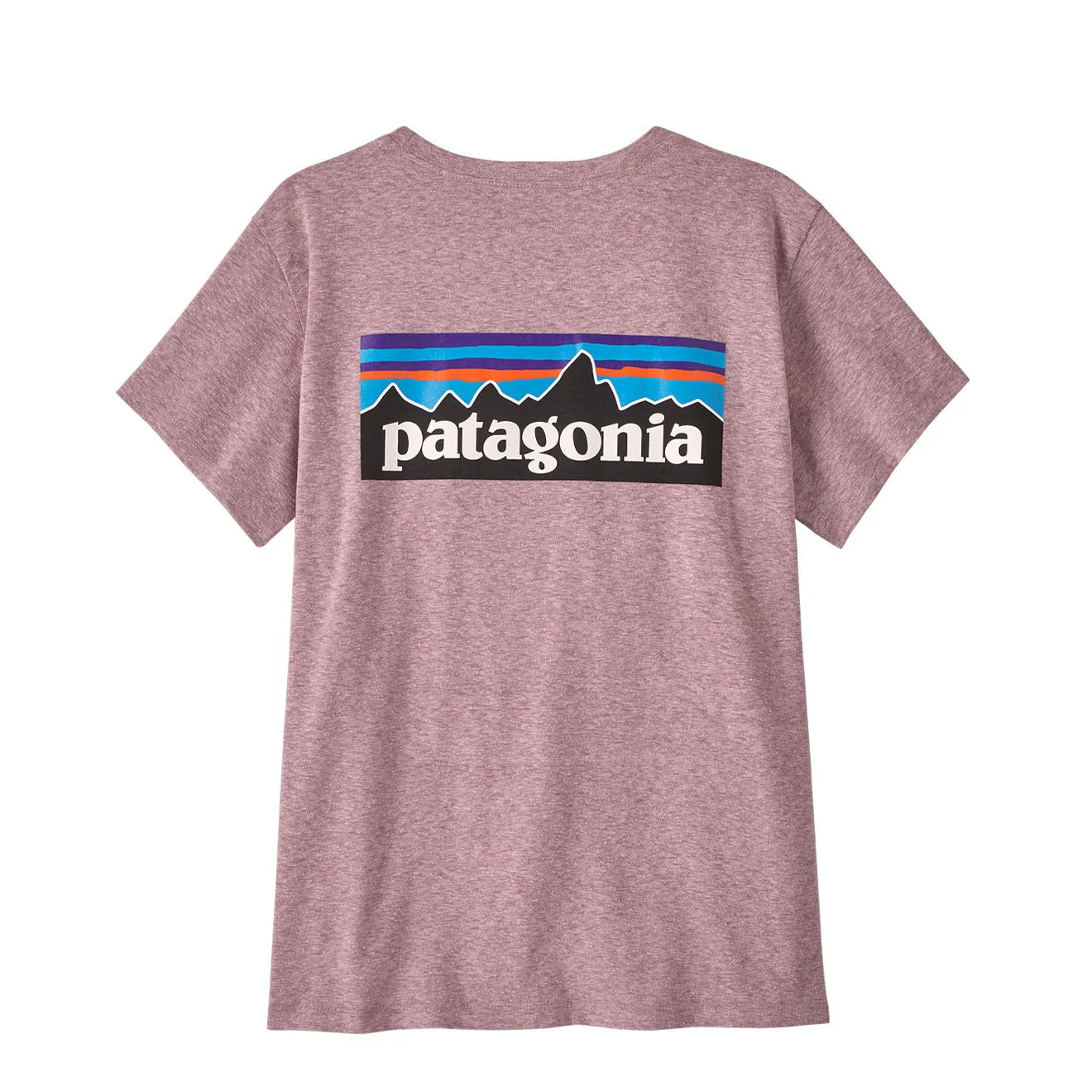 Patagonia Womens P-6 Logo Responsibili-Tee Quiet Violet - Image 2