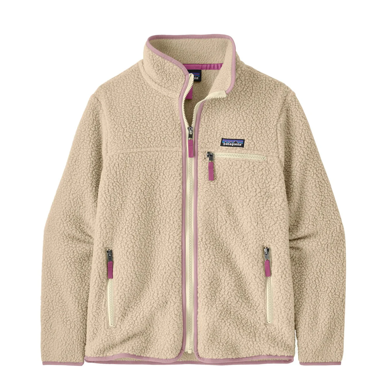 Patagonia Womens Retro Pile Jacket Dark Natural