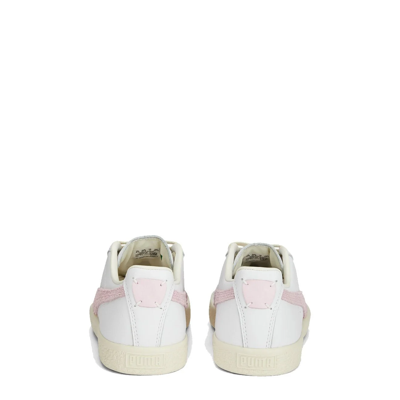 Puma Clyde Base Trainer Puma White / Pearl Pink / Puma Team Gold - Image 5
