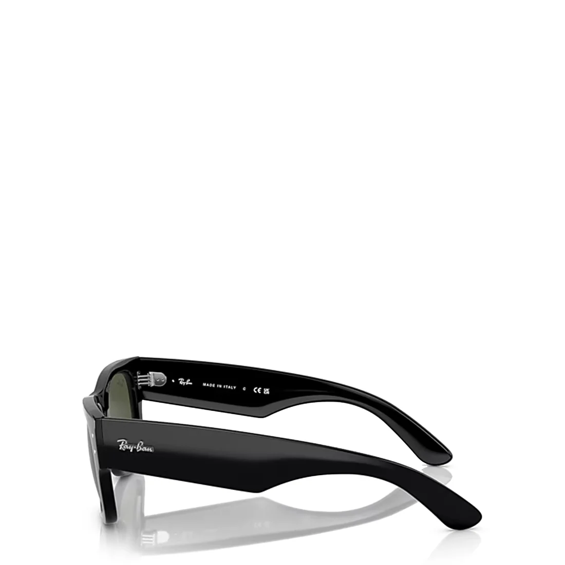 Ray-Ban RB0840S 901/31 51 Mega Wayfarer Sunglasses Polished Black - Image 3