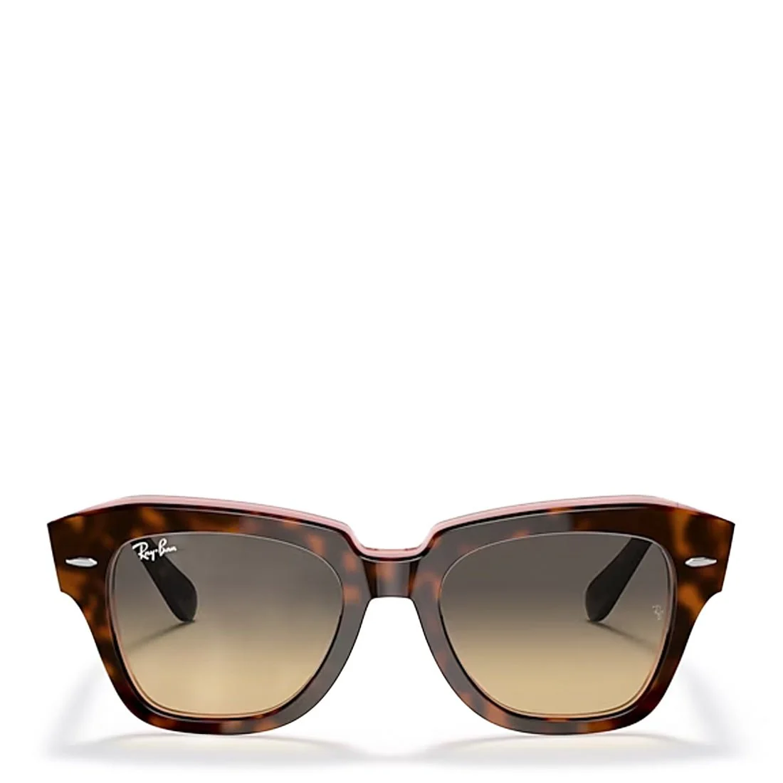 Ray-Ban RB2186 1292B1 49 State Street Sunglasses Polished Havana