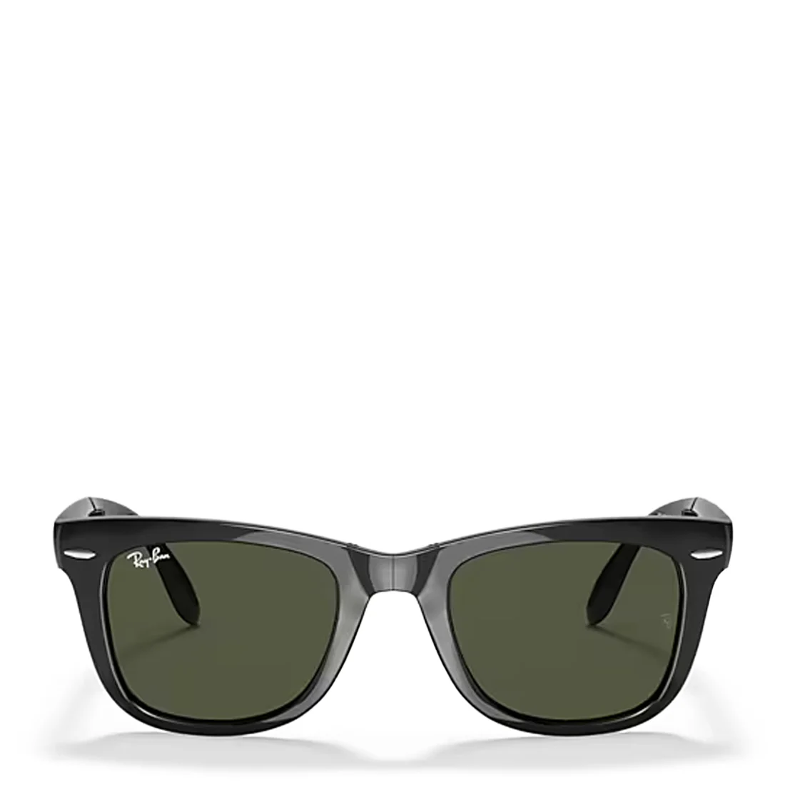 Ray-Ban RB4105 601 501 Wayfarer Folding Classic Sunglasses Polished Black