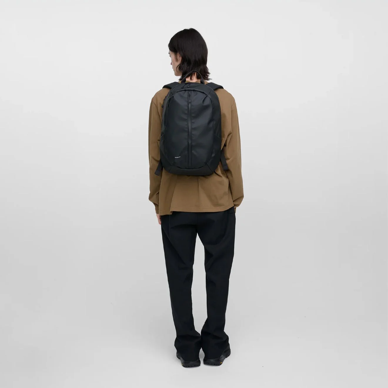 Sandqvist Stream Zipper Backpack Black - Image 3