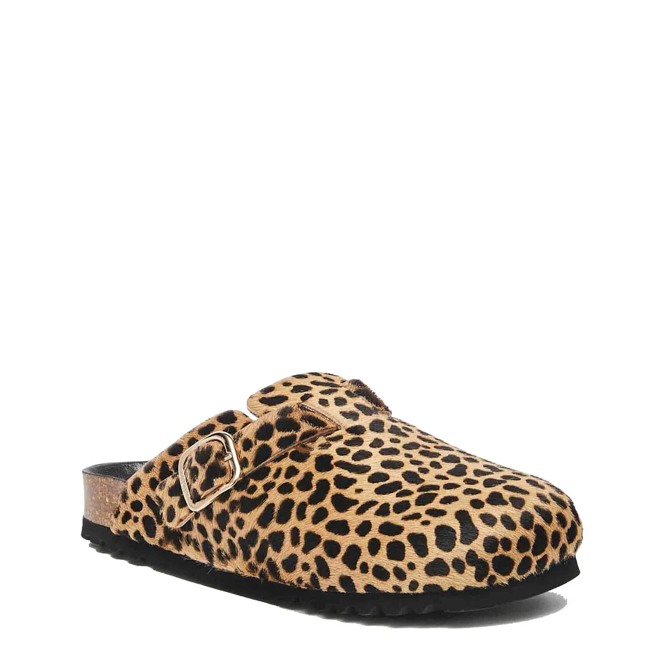Scholl Womens Fae Clogs Leopard - Image 2