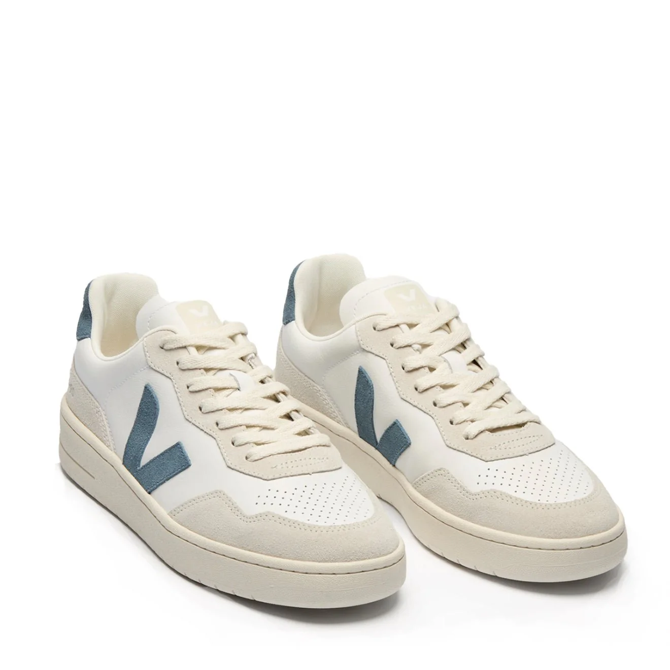 Veja Womens V-90 Leather Extra-White California - Image 2