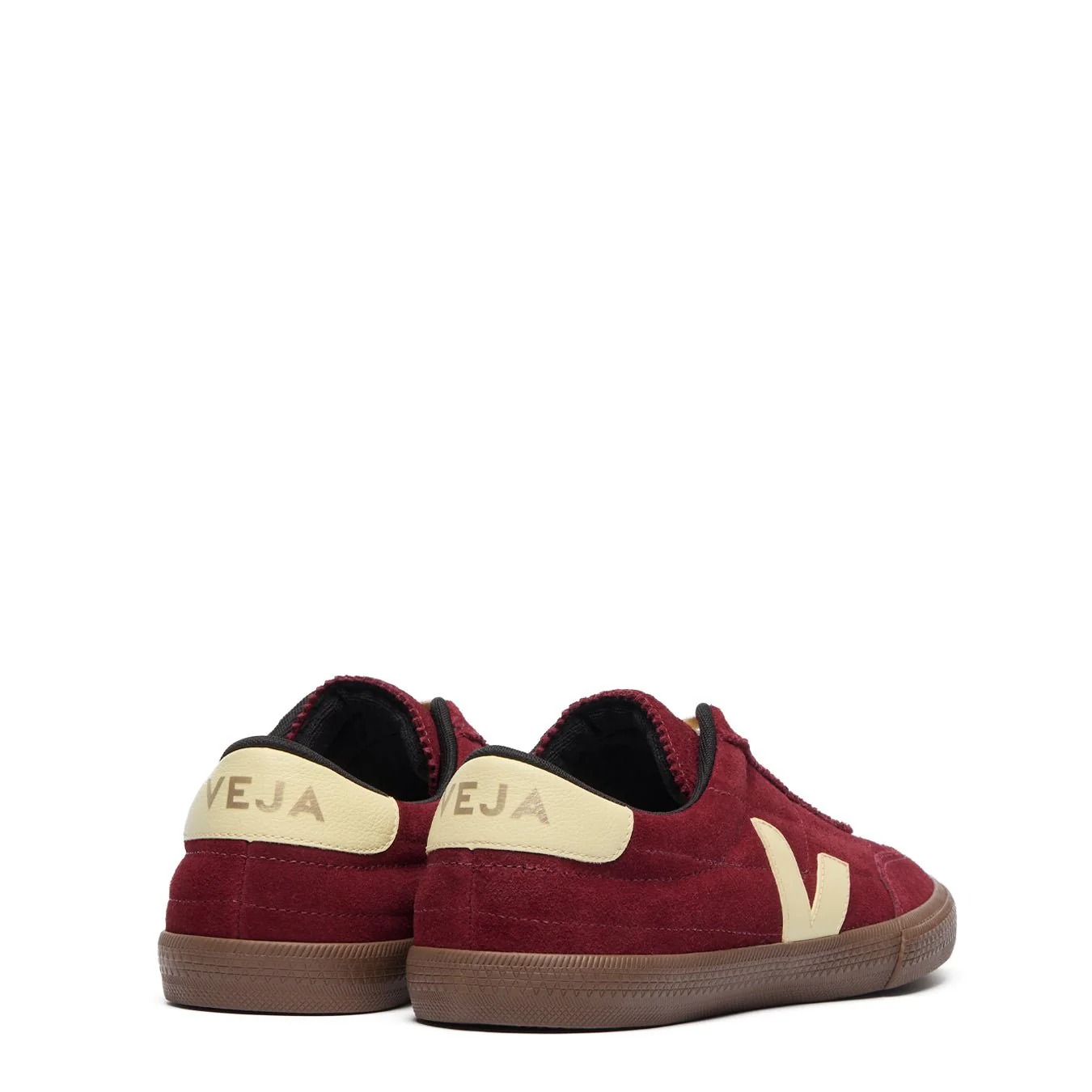 Veja Womens Panenka Suede Grenat Sun Bark - Image 3