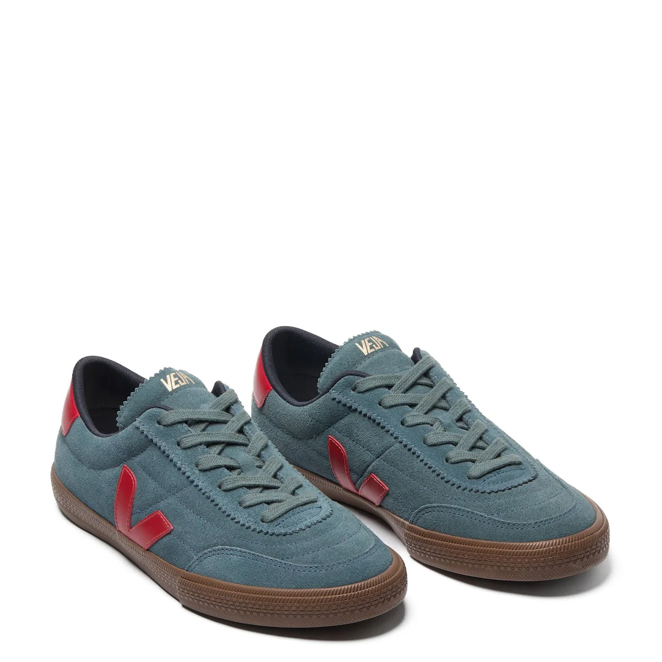 Veja Womens Panenka Suede Trainer California Pepper Bark - Image 2