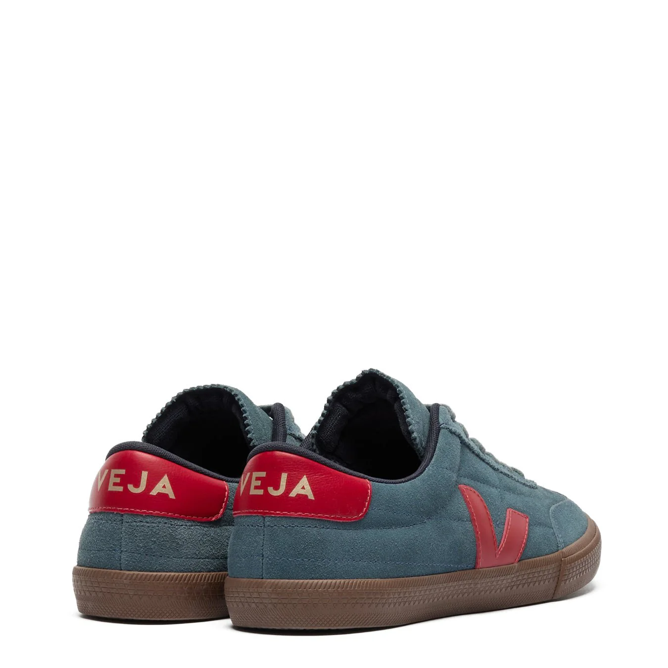 Veja Womens Panenka Suede Trainer California Pepper Bark - Image 3