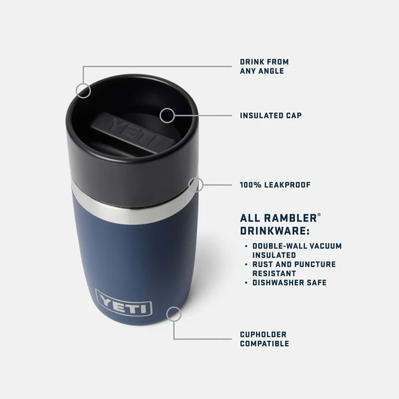 YETI Rambler 8oz Tumbler Ridgeline - Image 5